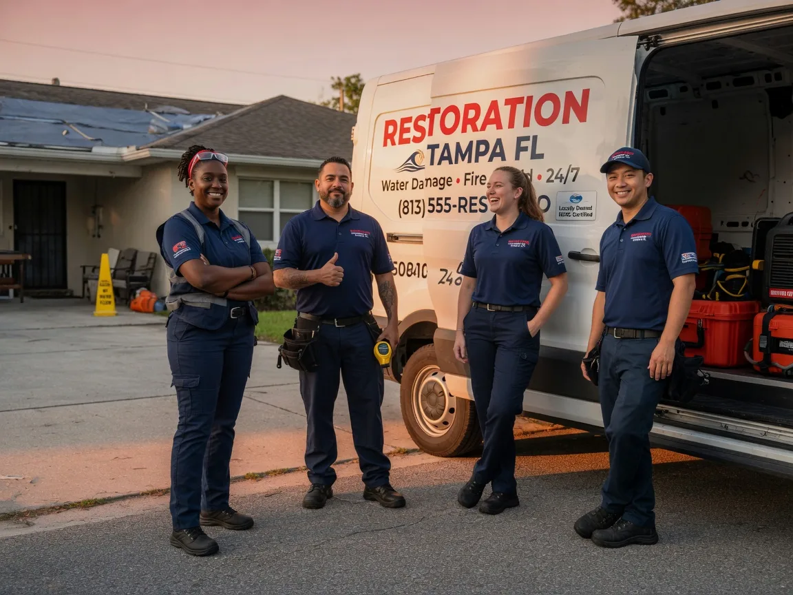 Water Damage Restoration company in Industry, IL