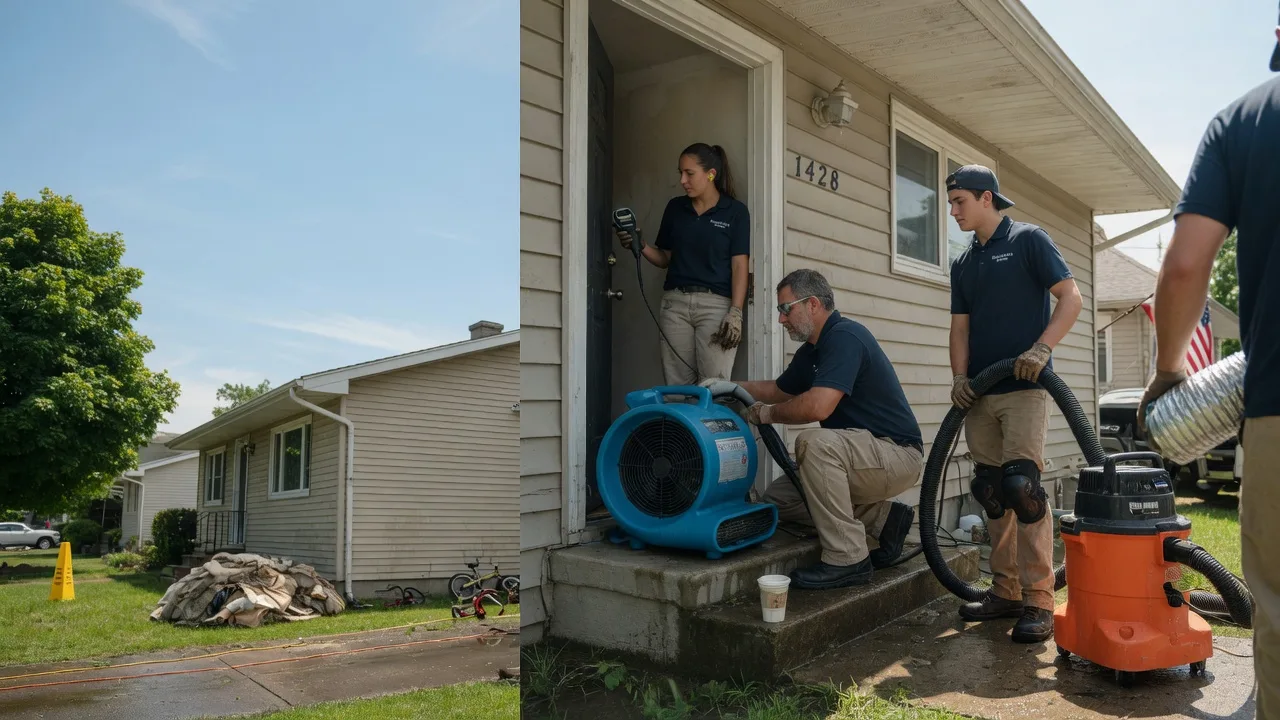 Water Damage Restoration in Industry, IL near me